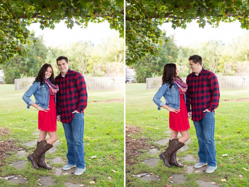 Brooke + Cory's Fall Engagement at Ellington Agricultural Center by Jaye Kogut Photography