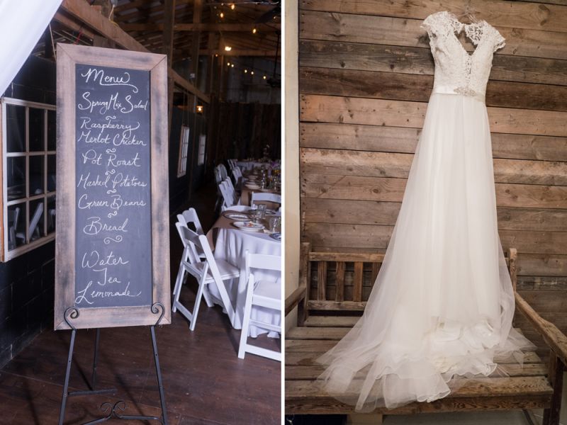Danielle + Eric's Small Town Rustic Wedding at Terian Farms by Jay Farrell Photography