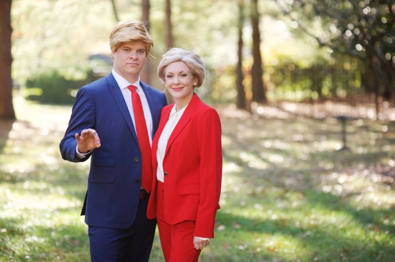 Hillary and Trump Election Day Styled Shoot by Justin Wright Photography