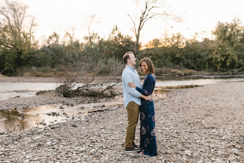Miranda + Jake's Adventure in Franklin Engagement Shoot by Amy Allmand Photography