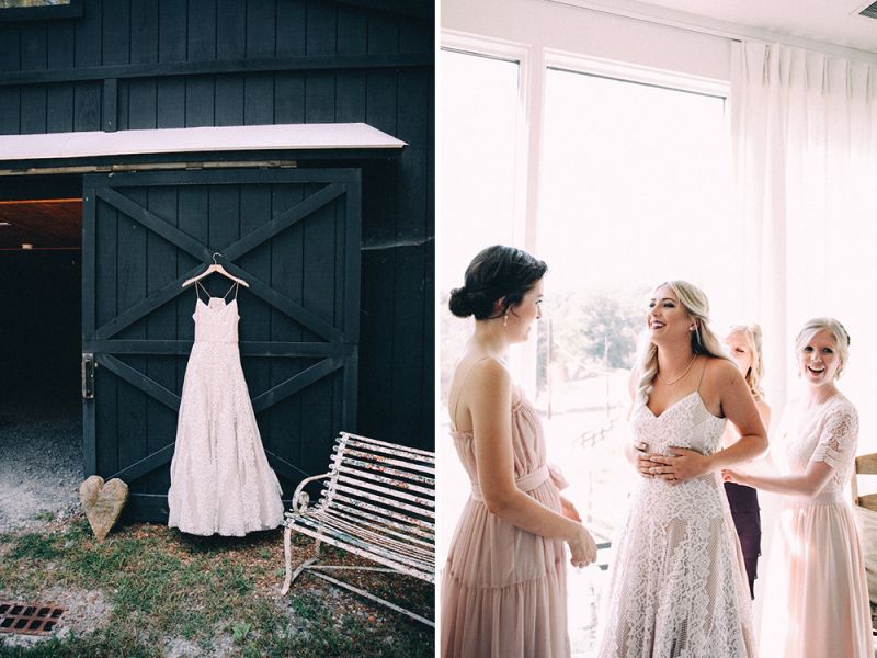 Cassie + Ryan's Wedding at Bloomsbury Farm by Rebecca Renee Photography