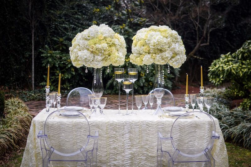 Paige Brown Designs' Glam Enchanted Garden Styled Shoot at East Ivy Mansion