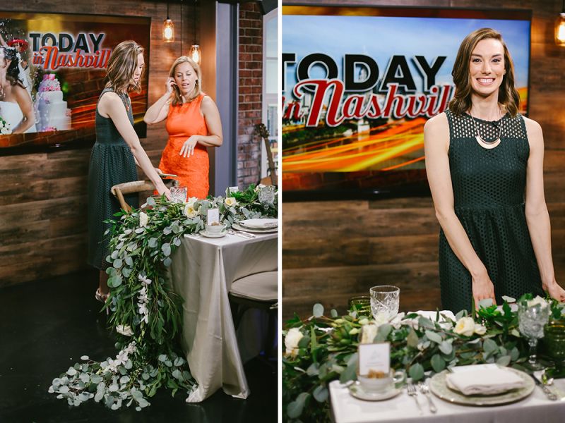 Incorporating Green Into Your Wedding: NBG's Today in Nashville Segment