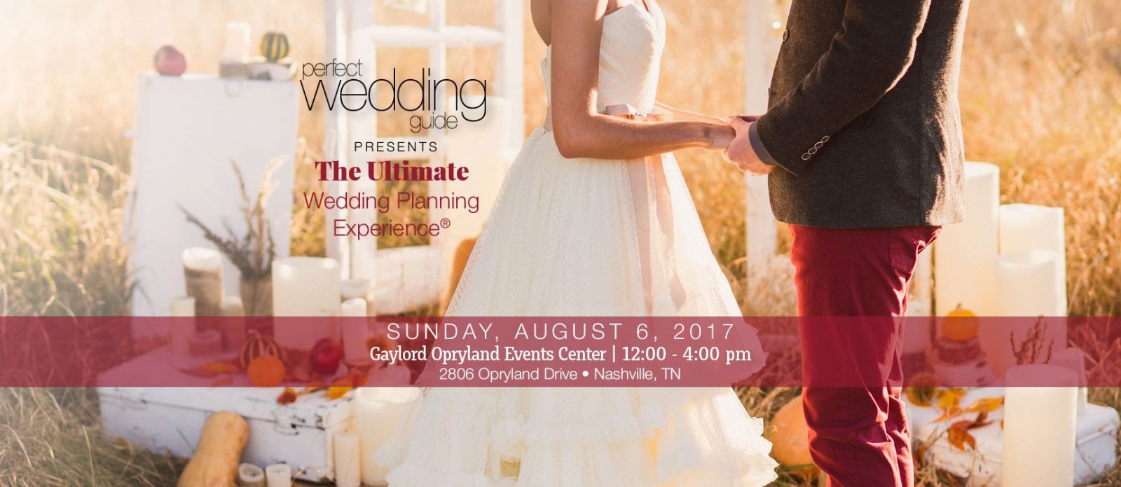 Come to the Perfect Wedding Guide Bridal Show on August 6th at Opryland |  Contests/Deals