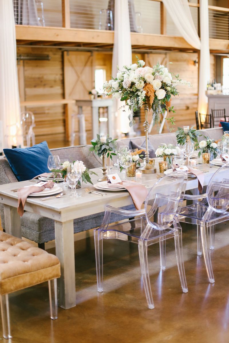 Creative Venue Layouts For Nashville Weddings From The Barn At Sycamore Farms |  Advice & Planning & Wedding Resources