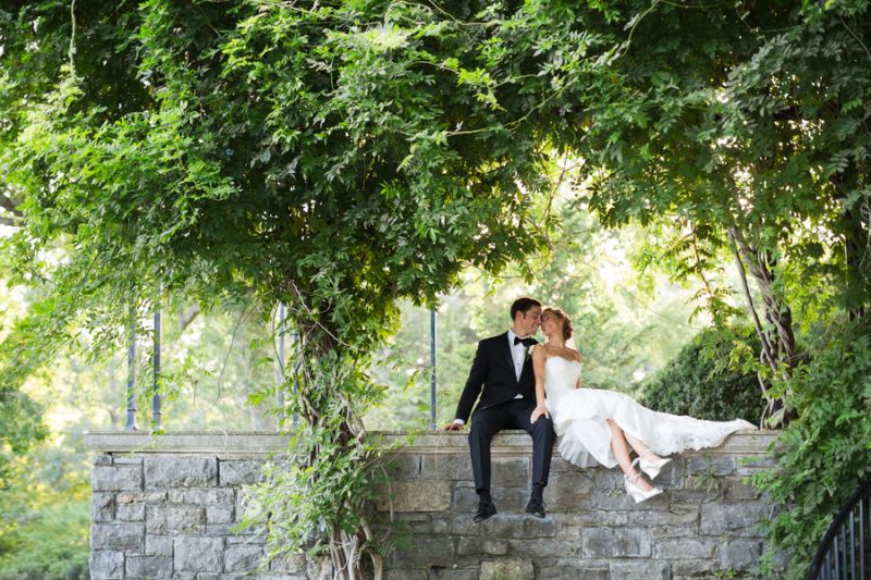 Caitlin + Erik’s Romantic Lavender Garden Wedding At Cheekwood By Koby Brown |  Outdoor Weddings, Real Weddings & Rustic Weddings