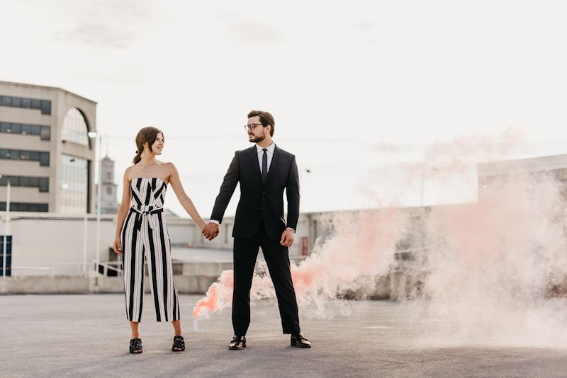 Seth + Hannah’s Downtown Nashville Anniversary Photo Shoot By Swak Photography |  Photography
