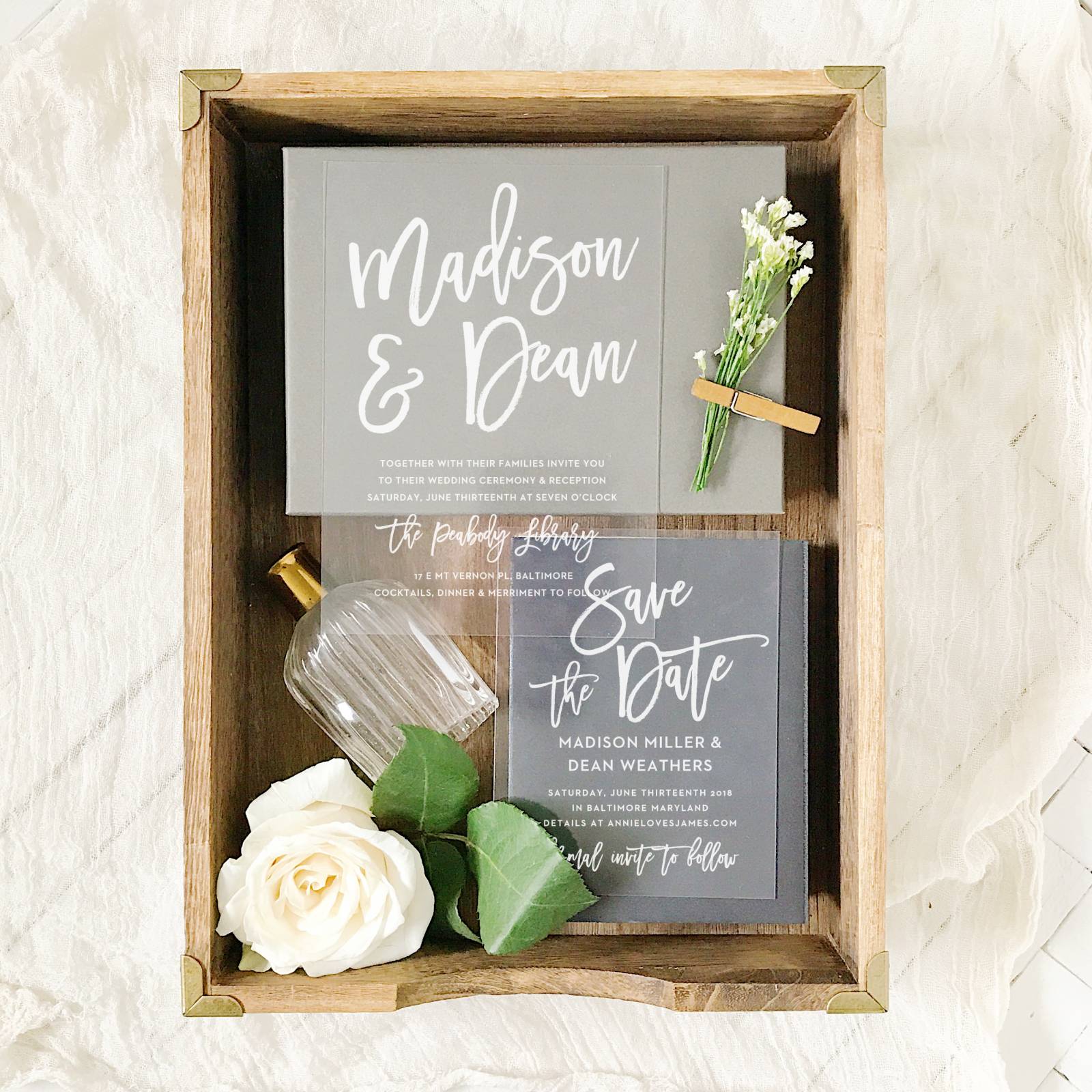 Basic Invite: Customizable Online Wedding Invitation Suites & Paper Goodsééò |  Nashville Calligraphy & Stationery