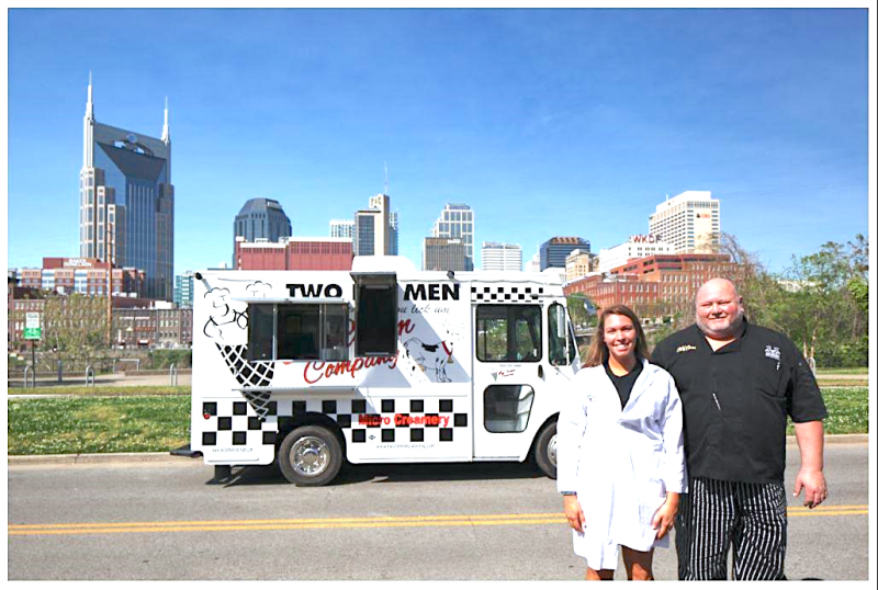 Two Fat Men Catering Offers Mobile Ice Cream Truck for Nashville Weddings |  Nashville