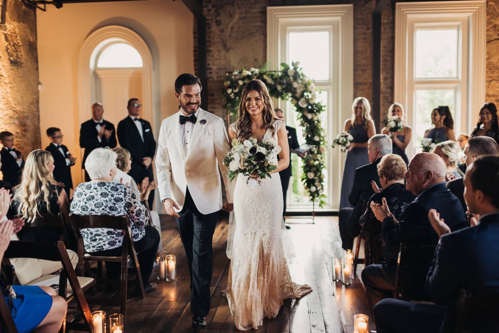 Samantha + Steve’s Modern Minimalist Wedding at The Cordelle |  Nashville Real Wedding