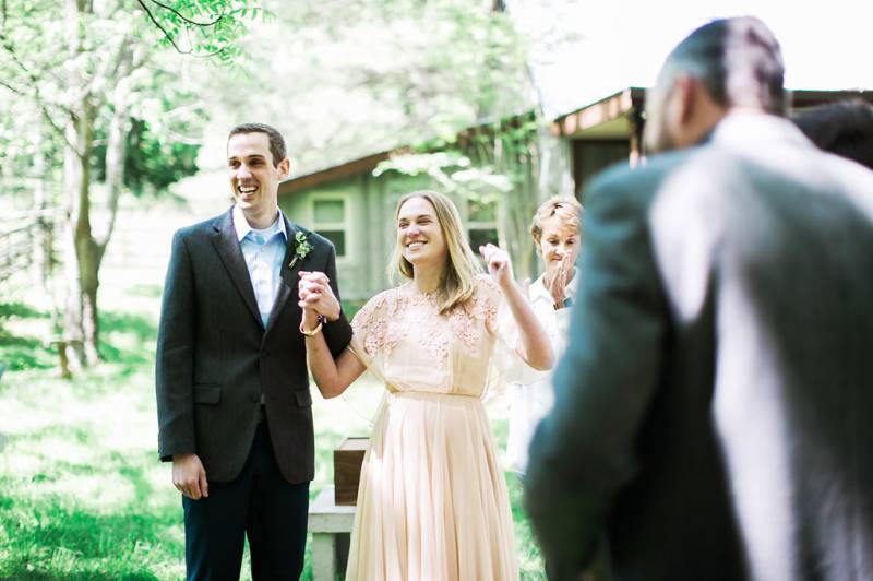 Modern Minimal Book Lovers Elopement Wedding by Jen Chris Creed |  Nashville