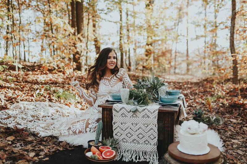 A Woodsy Bridal Styled Shoot with Christen Whitney of The Bachelor by Nashville Bride Guide |  Nashville
