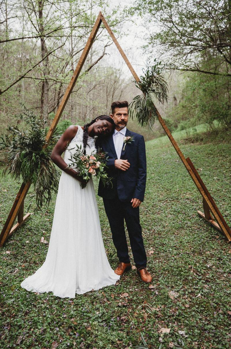 Dark + Modern Styled Shoot in the Woods by Ryder + Rhoades |  Nashville Styled Shoot