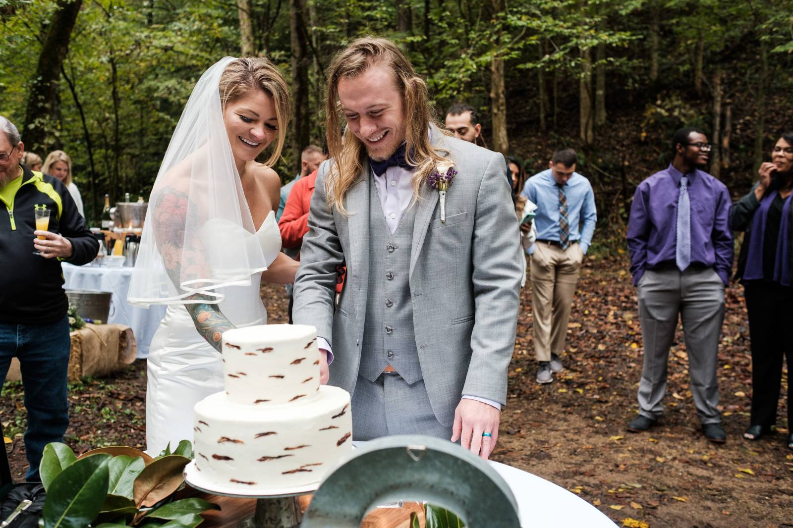 Blake and Carissa’s Wedding in the Woods |  Nashville, TN