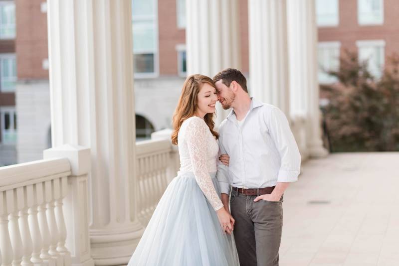 Belmont Engagement Session by Sweet Williams Photography featured on Nashville Bride Guide