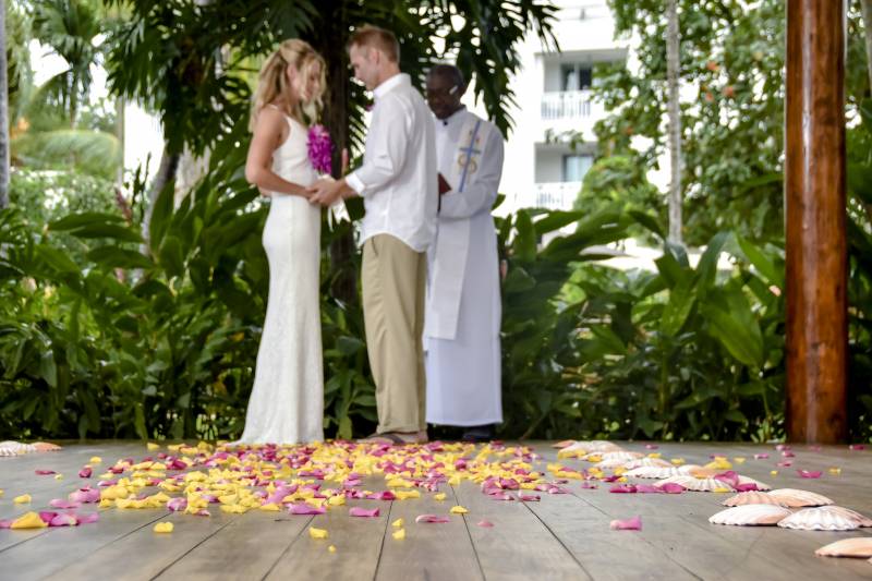 Beach Elopement in Barbados from 2 Travel Anywhere featured on Nashville Bride Guide