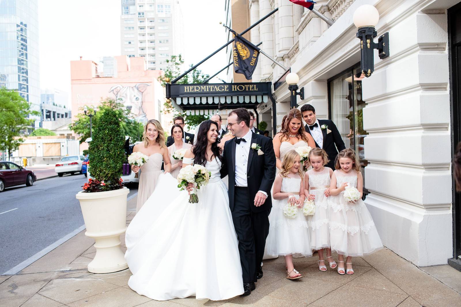 Elegant Spring Wedding at The Hermitage Hotel |  Nashville