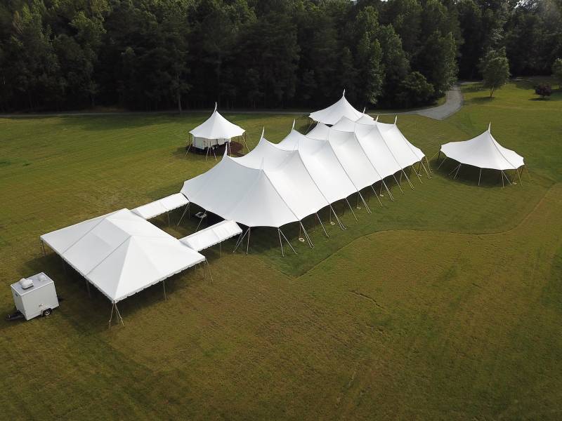 What is a Sailcloth Tent? Find them at Liberty Party Rental! 