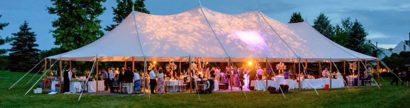 What is a Sailcloth Tent? Find out on Nashville Bride Guide!