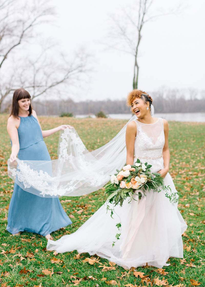 Getting Ready Styled Inspiration with David's Bridal featured on Nashville Bride Guide!