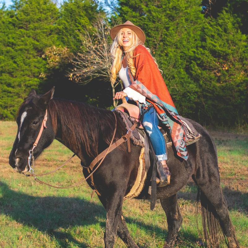 Ariel + Joel's Horseback Riding Proposal |  Nashville, TN Engagement Session featured on Nashville Bride Guide