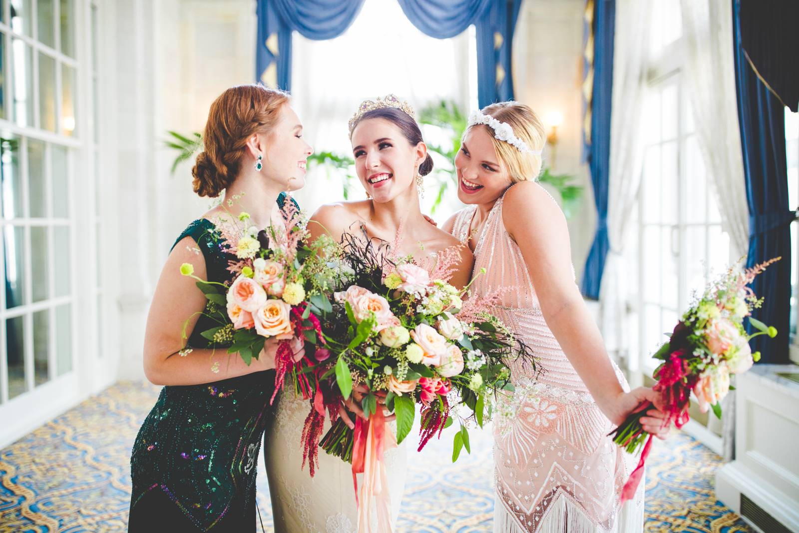Art Deco Styled Shoot at the Hermitage Hotel |  Nashville Real Wedding