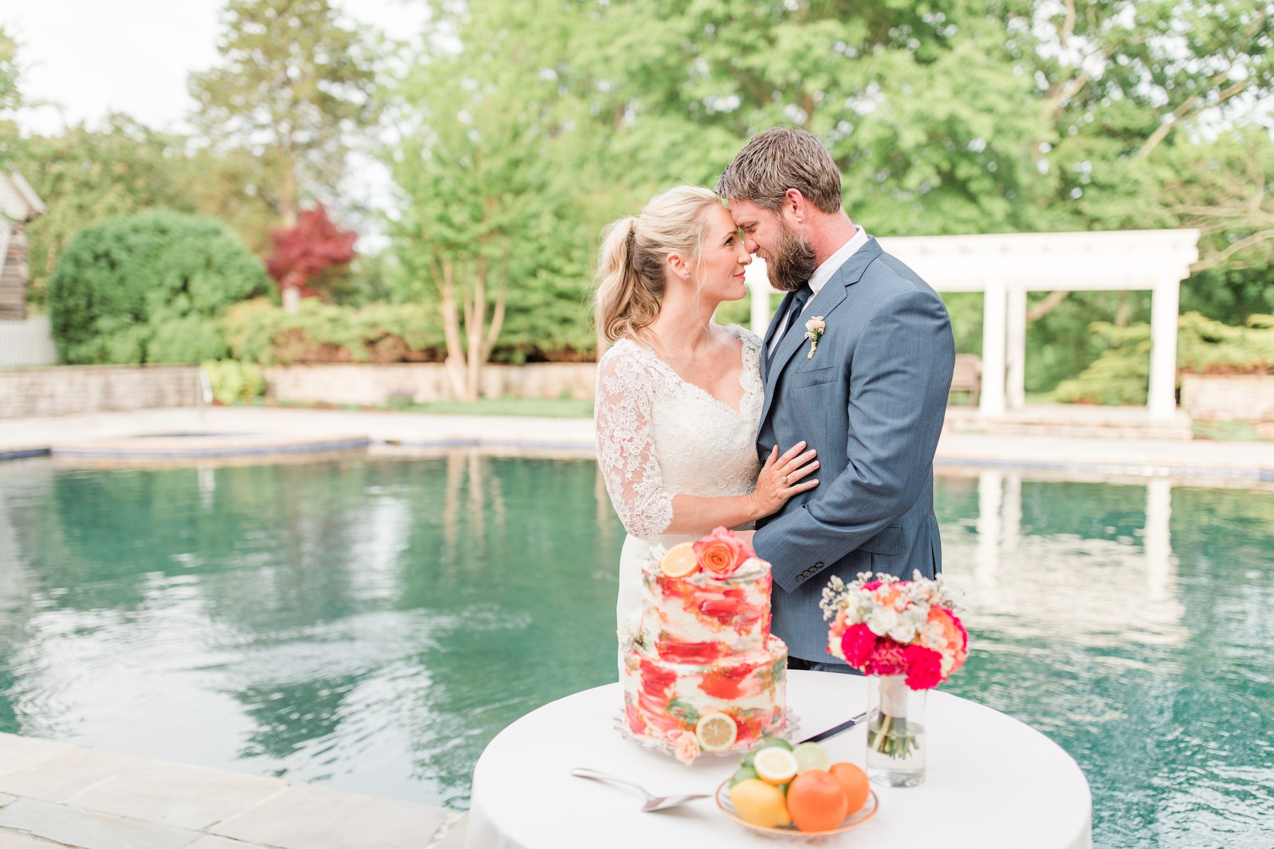 Citrus Summer Wedding Inspiration at Cedarmont Farm