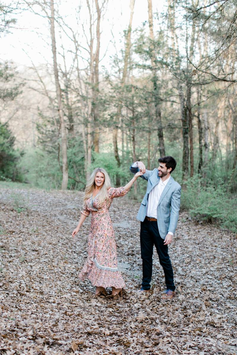 Graystone Quarry Engagement Session featured on Nashville Bride Guide
