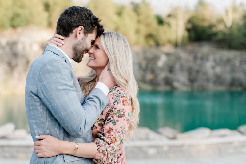 Spring Engagement Session Graystone Quarry