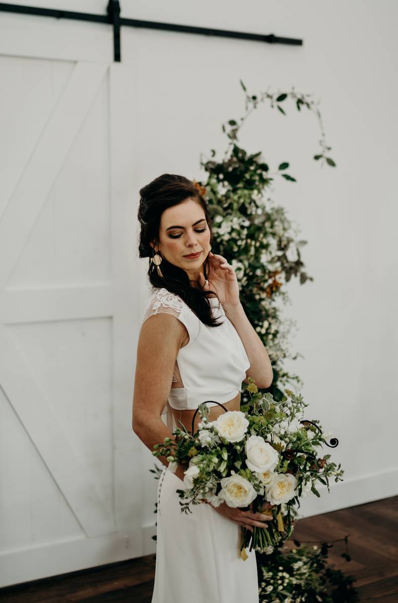 Wedding hair and makeup: Bridal shoes: Nashville Tennessee Styled Shoots Across America Wedding Inspiration