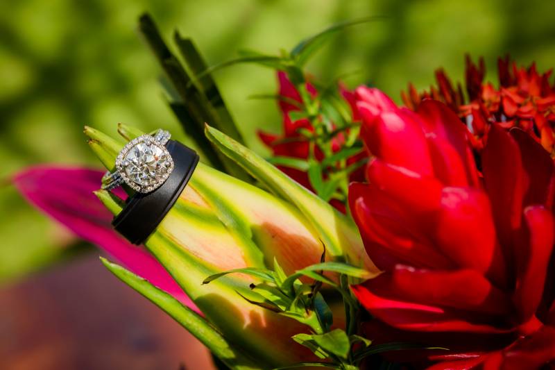 Wedding engagement ring design: Belize destination wedding featured on Nashville Bride Guide