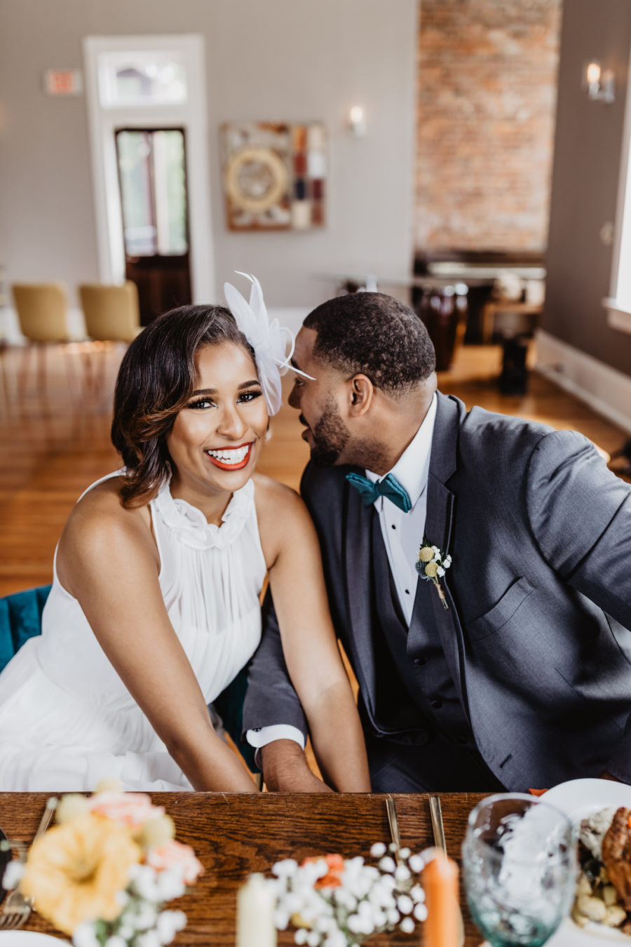 Wedding portrait: Music City Merger Styled Shoot featured on Nashville Bride Guide