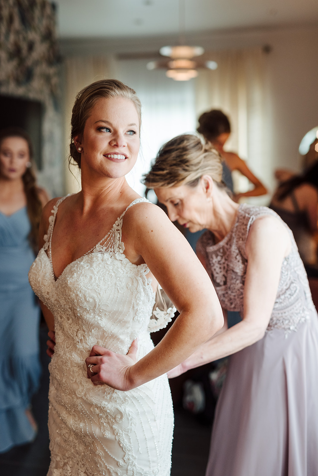 Bridal dress: Nashville wedding at Clementine featured on Nashville Bride Guide