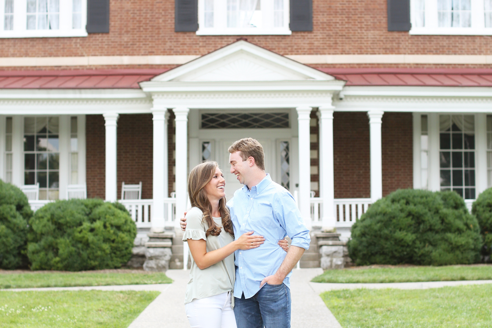 Charming Engagement Session featured on Nashville Bride Guide
