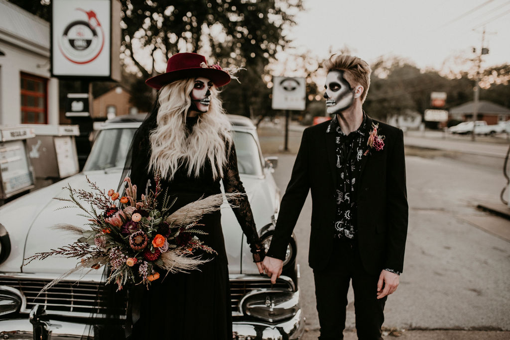 Halloween Wedding Shoot by Magic Moments Photography