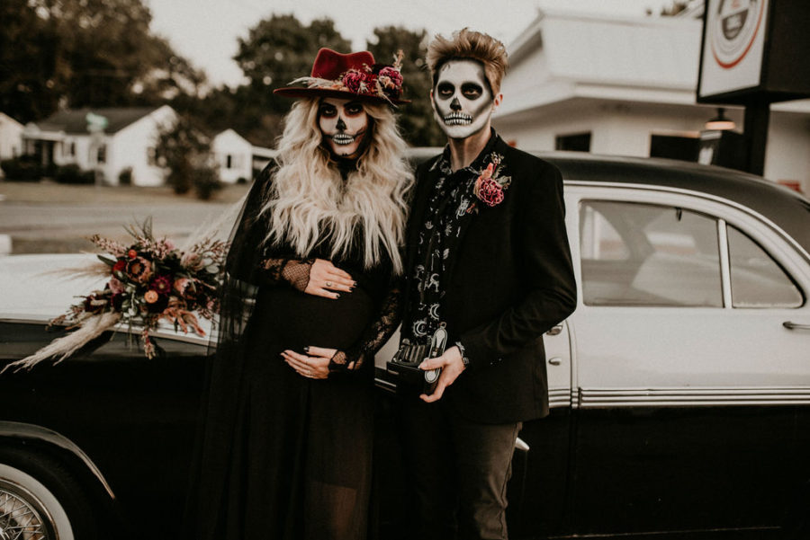 Halloween Wedding Shoot by Magic Moments Photography