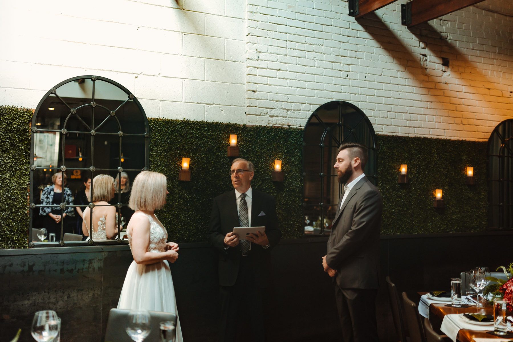 Elopement ceremony: Nashville brunch elopement featured on Nashville Bride Guide