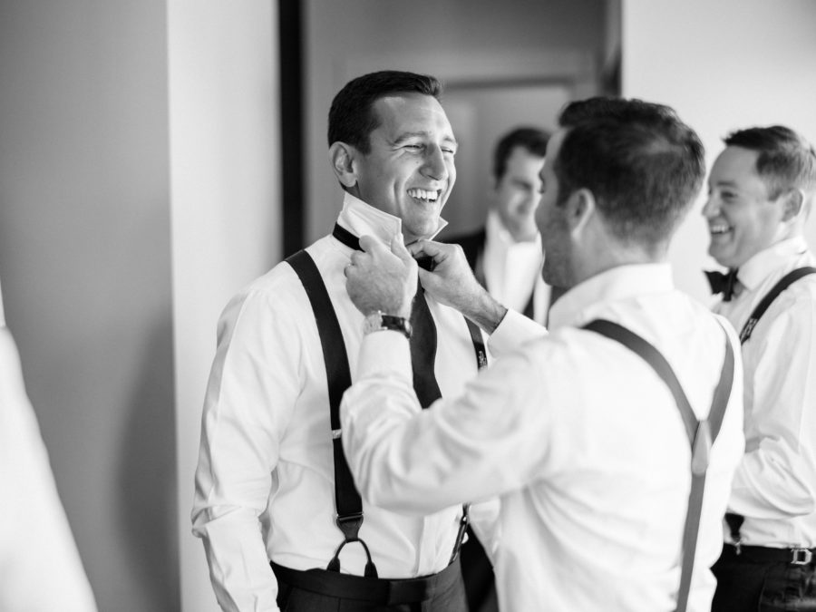 Modern grooms attire for fall Nashville wedding