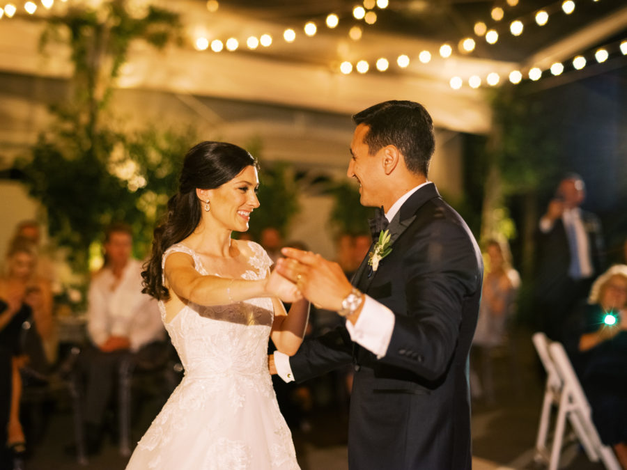 Bride and groom's first dance captured by Nathan Westerfield