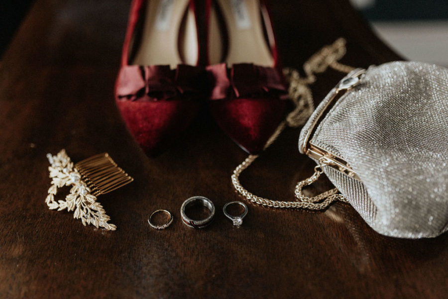 Bridal accessories: Magical Winter Wedding by Meghan Melia Photography featured on Nashville Bride Guide!