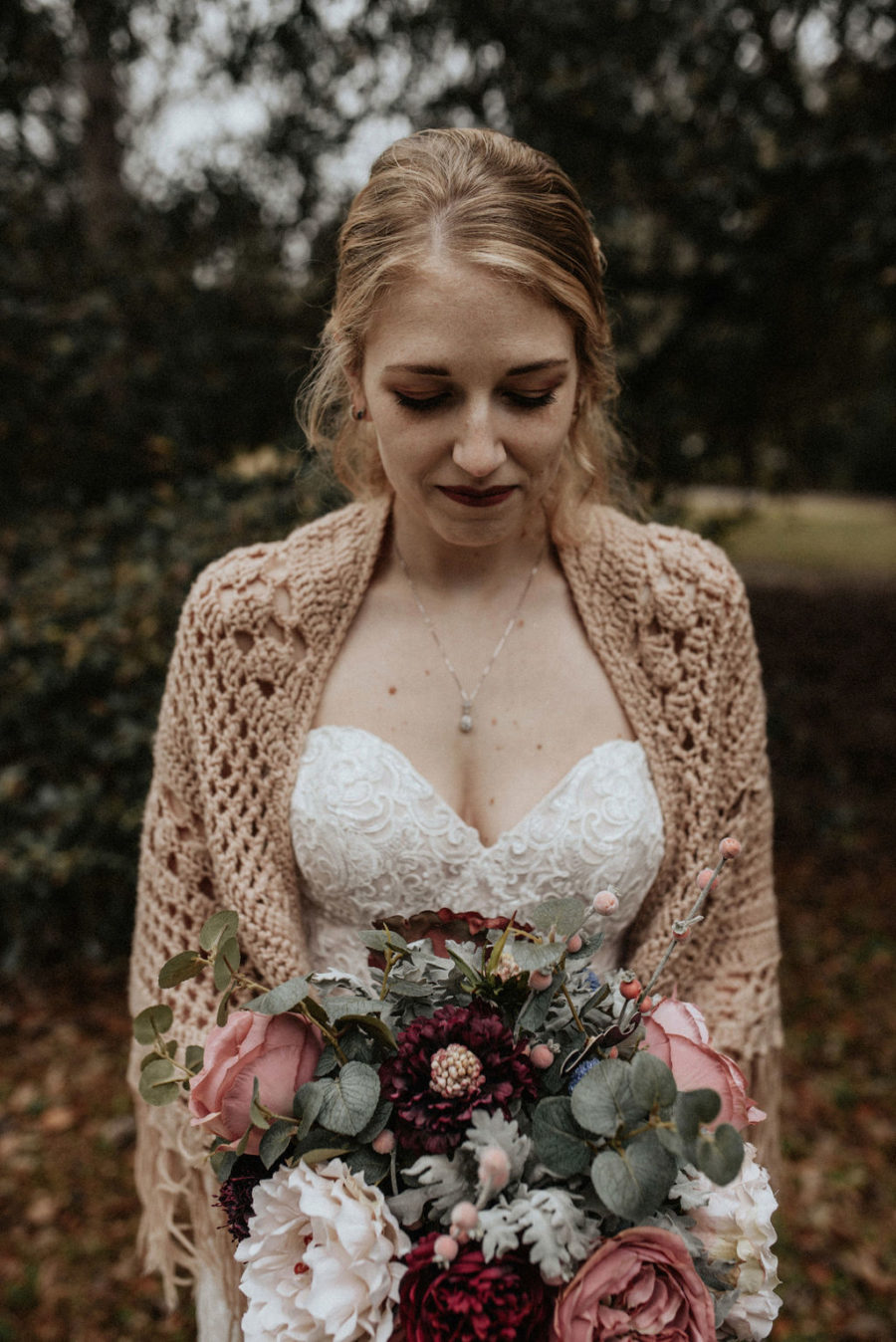 Bridal portrait: Magical Winter Wedding by Meghan Melia Photography featured on Nashville Bride Guide!