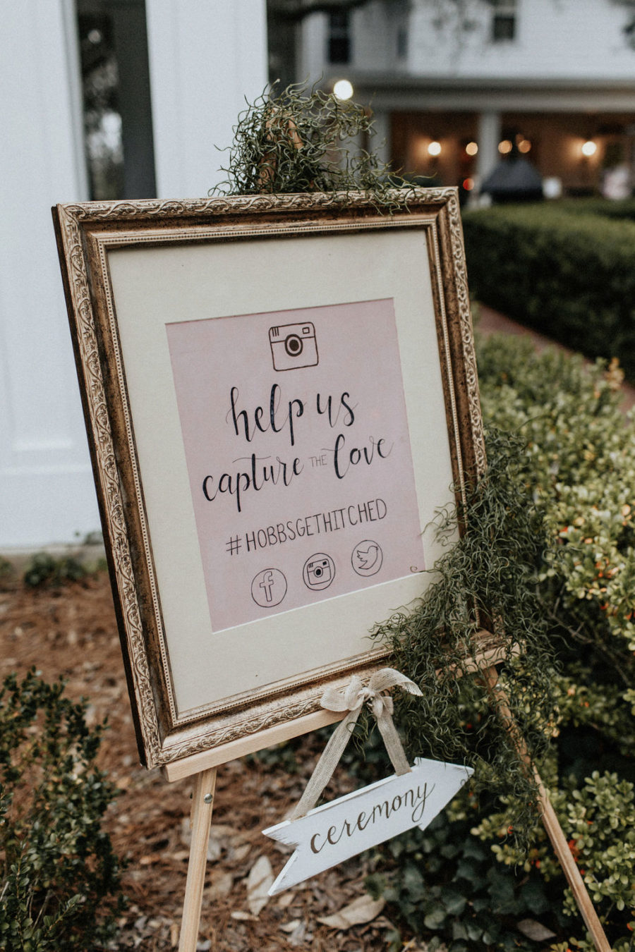 Wedding sign ideas: Magical Winter Wedding by Meghan Melia Photography featured on Nashville Bride Guide!