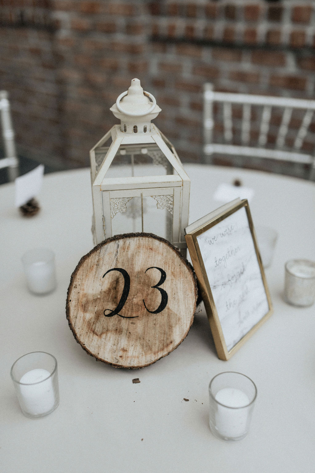 Lantern wedding centerpieces: Magical Winter Wedding by Meghan Melia Photography featured on Nashville Bride Guide!