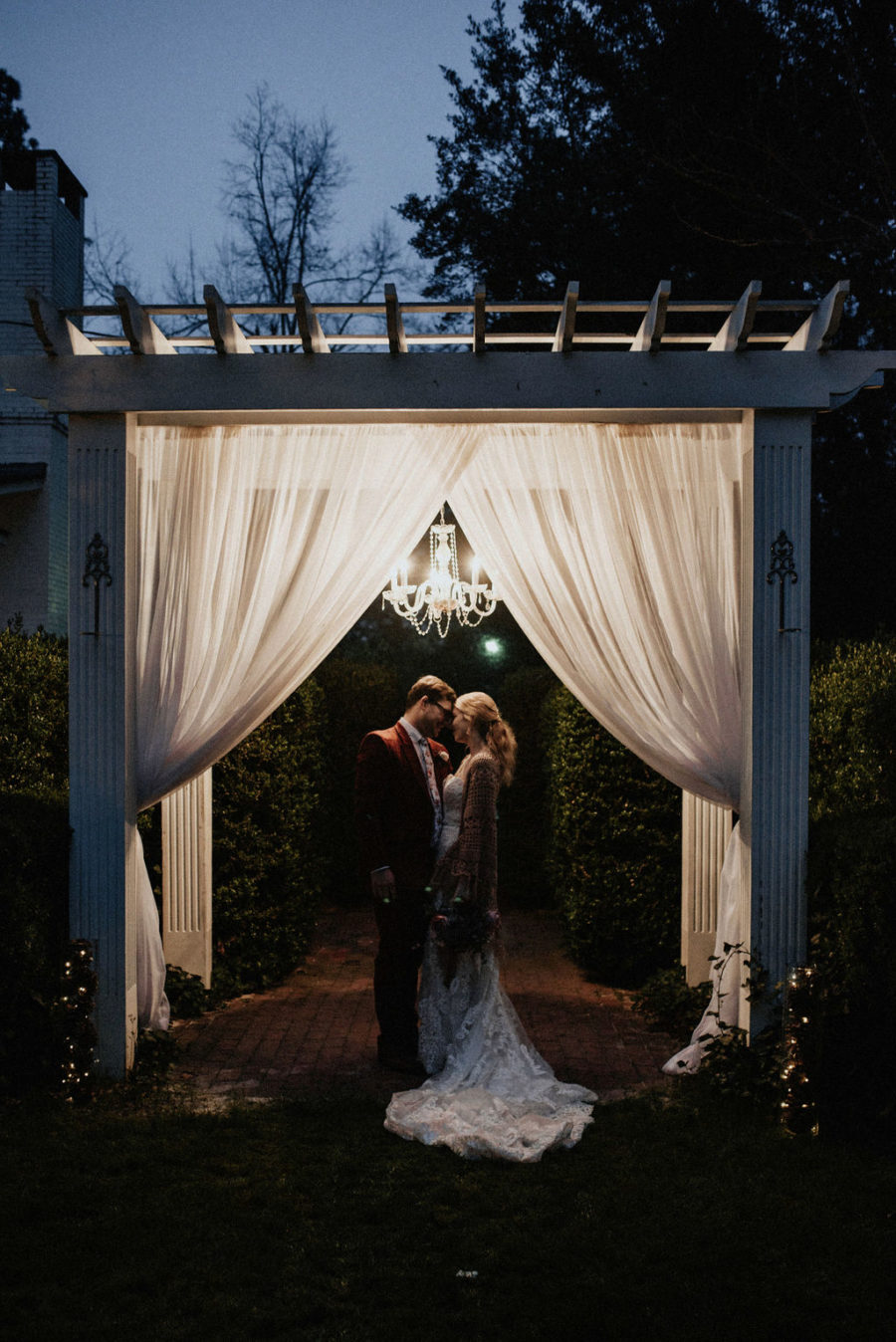 Magical Winter Wedding featured on Nashville Bride Guide!