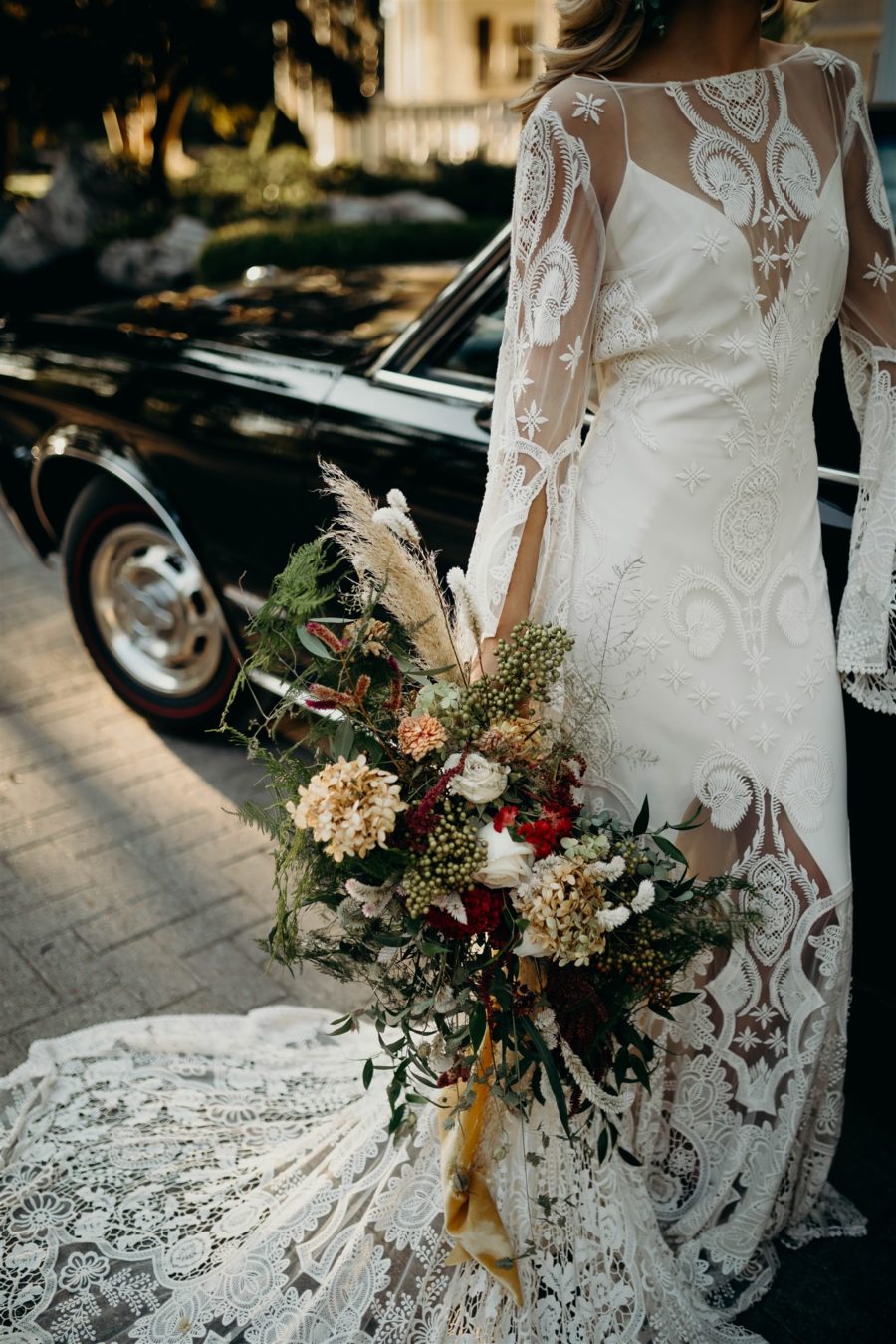 Mansion and Marsh Wedding Bouquet Design featured on Nashville Bride Guide