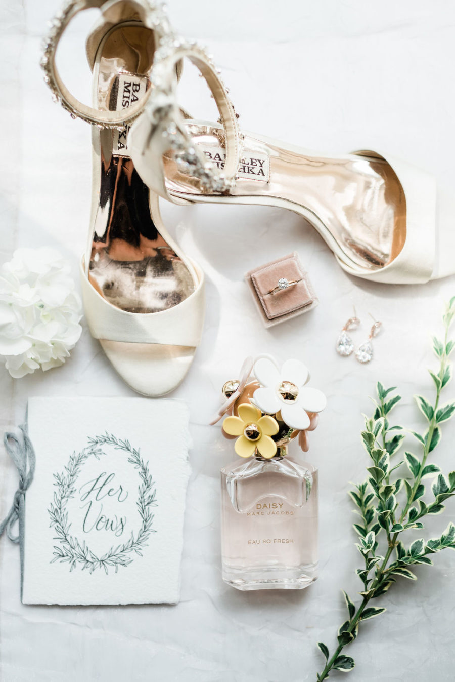 Badgley Mischka Bridal Shoes: Elegant Riverwood Mansion wedding featured on Nashville Bride Guide