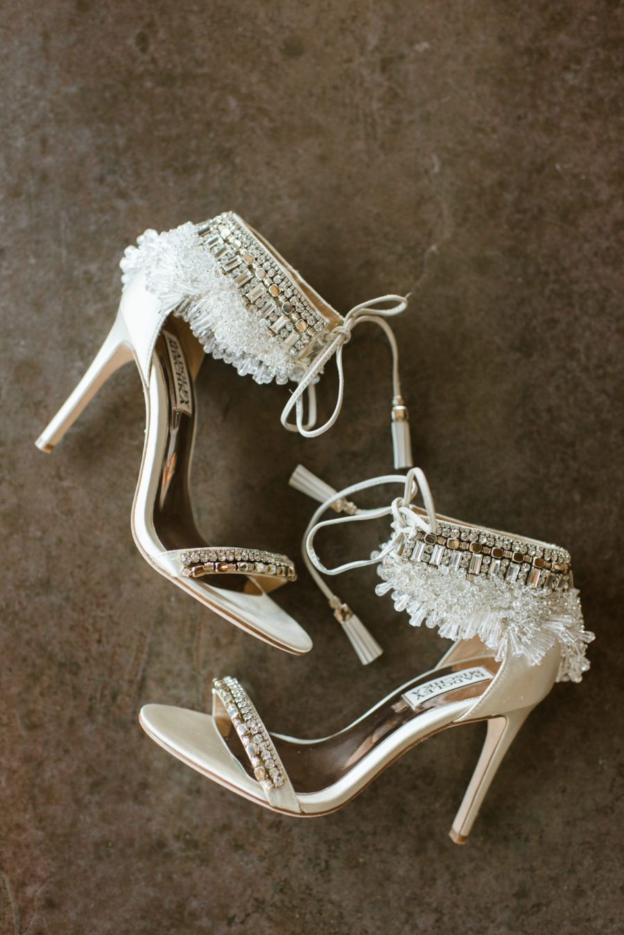 Bridal Shoes: Upscale Marble Graystone Quarry Wedding featured on Nashville Bride Guide