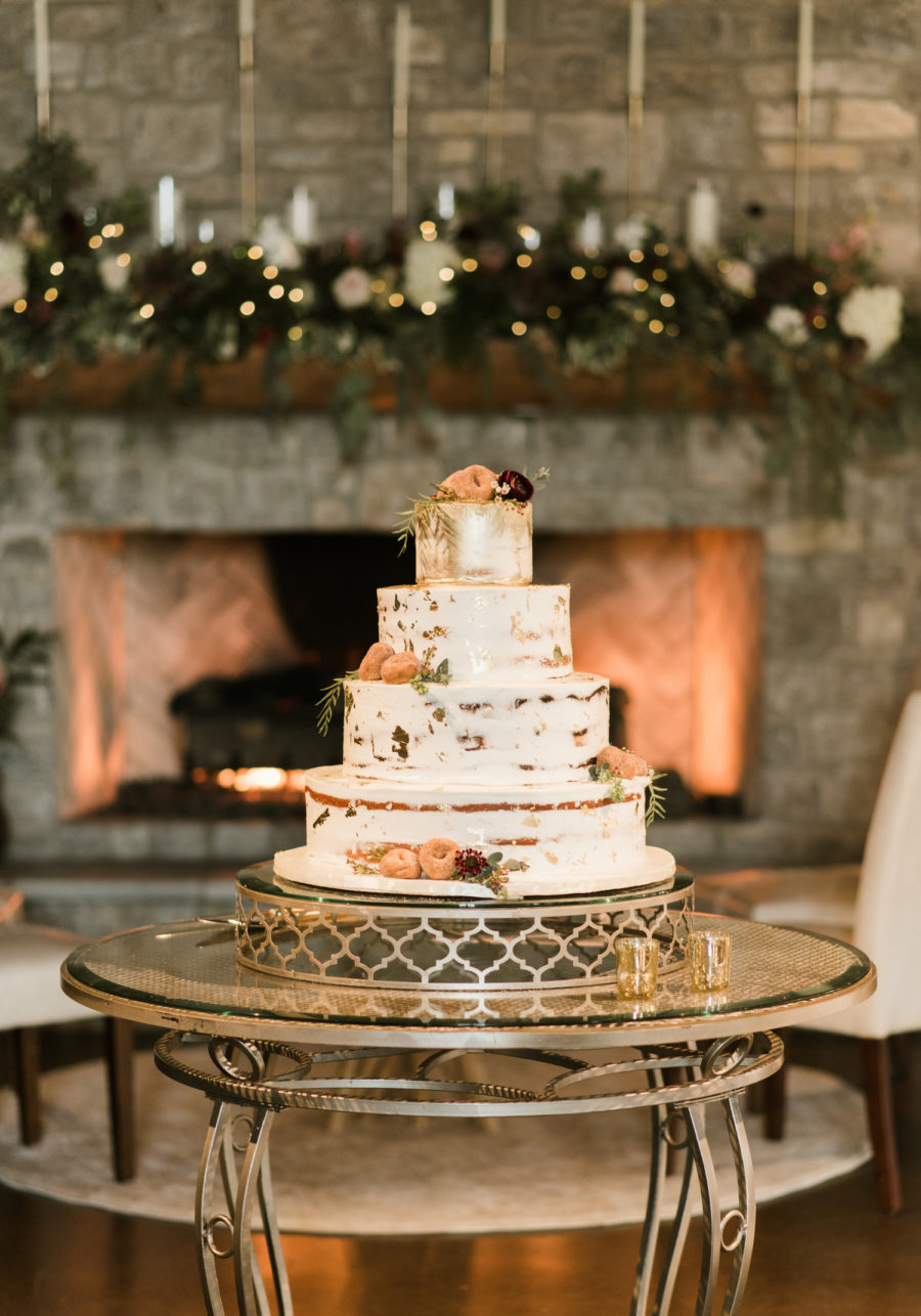 Wedding Cake Design: Upscale Marble Graystone Quarry Wedding featured on Nashville Bride Guide by Shelby Rae Photographs