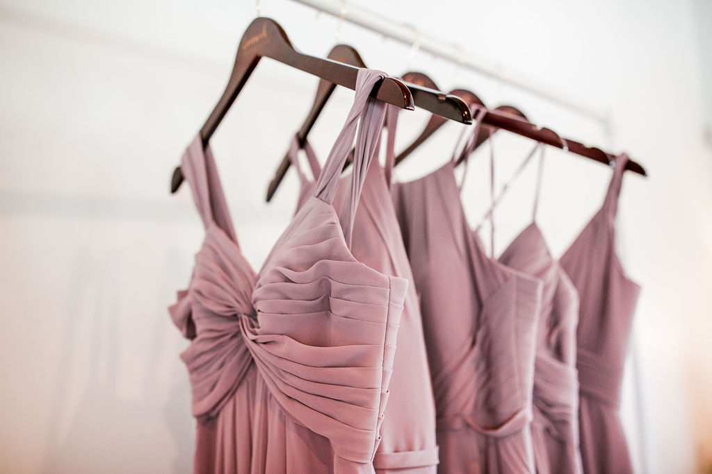 Mauve Bridesmaid Dresses: Beautiful Graystone Quarry Wedding captured by John Myers Photography & Videography