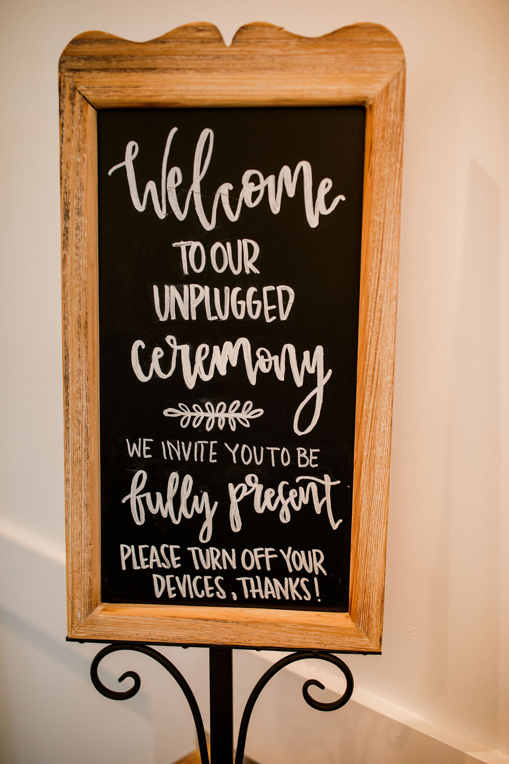 Wedding Ceremony Sign: Beautiful Graystone Quarry Wedding captured by John Myers Photography & Videography